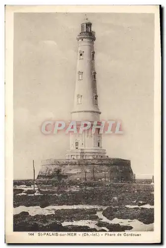 Ansichtskarte AK Phare de Cordouan St Palais sur Mer