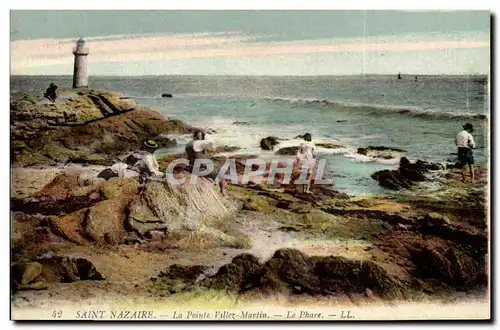 Cartes postales Phare La pointe Villez Martin Saint Nazaire