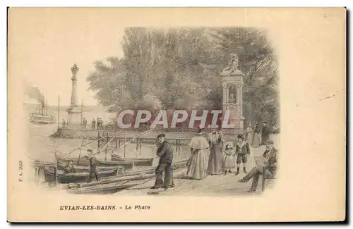 Cartes postales Phare Evian les Bains