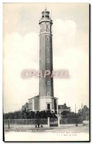 Cartes postales Phare Calais