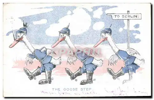 Cartes postales moderne Militaria To Berlin the gosse step