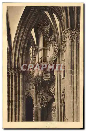 Ansichtskarte AK Orgue Strasbourg Cathedrale