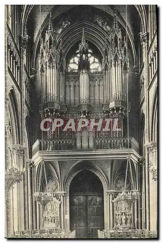 Ansichtskarte AK Orgue Environs de Rouen Bonsecours Eglise Buffet d&#39orgues