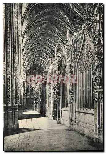 Ansichtskarte AK Albi Cathedrale de Ste Cecile Deambulatoire Cloture du choeur