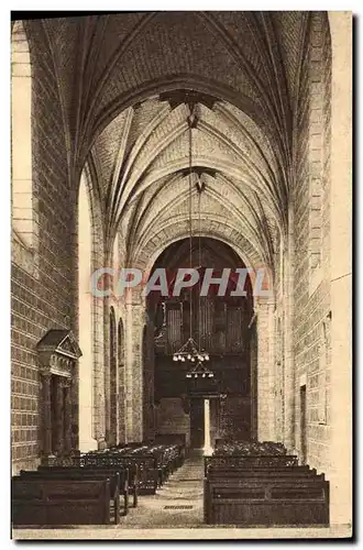 Cartes postales Orgue Nef de l&#39eglise abbatiale St Pierre de Solesmes Le grand orgue