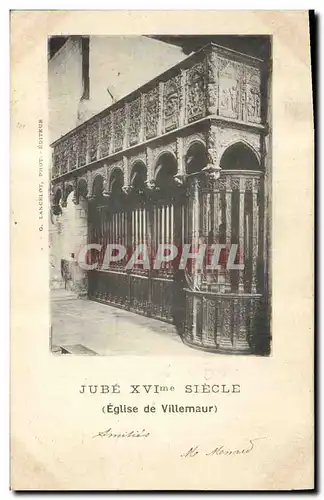 Cartes postales Jube Eglise de Villemaur