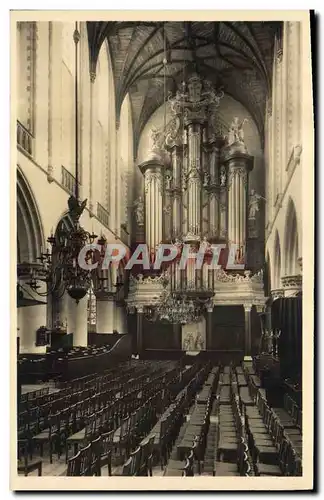 Ansichtskarte AK Orgue Haarlem Grotte of St Bavokerk