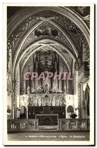 Ansichtskarte AK Orgue Abbaye d&#39Hautecombe L&#39eglise Le sanctuaire