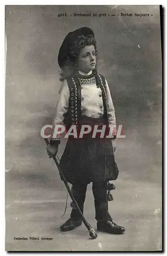 Cartes postales Folklore Breton toujours Enfant