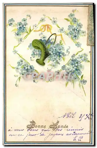 Cartes postales Fantaisie Fleurs