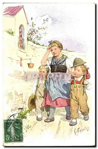 Cartes postales Fantaisie Enfants