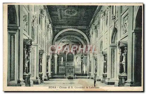 Cartes postales Orgue Roma Chiesa di S Giovanni in Laterano