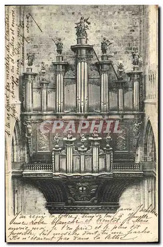 Cartes postales Orgue Narbonne Cathedrale St Jusdt Les orgues