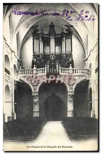 Ansichtskarte AK Orgue Les orgues de la chapelle du Prytanee