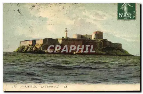 Cartes postales Phare Marseille Chateau d&#39If