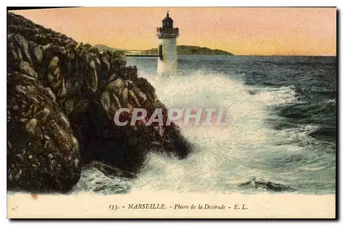 Cartes postales Phare de la Desirade Marseille