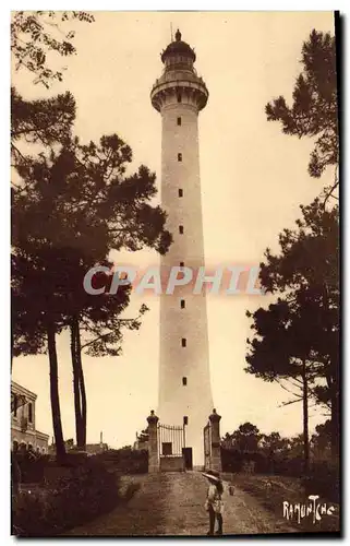 Cartes postales Phare de la Coubre marquant l&#39entree de la Gironde Enfant