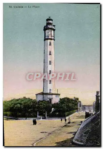 Cartes postales Phare Calais