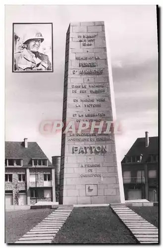 Cartes postales moderne Militaria Monument Patton