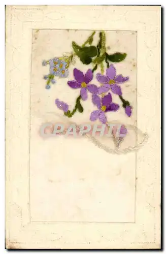 Cartes postales Fantaisie Toilee Fleurs