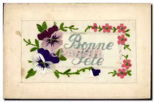 Cartes postales Fantaisie Toilee Fleurs