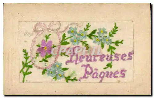 Cartes postales Fantaisie Toilee Fleurs