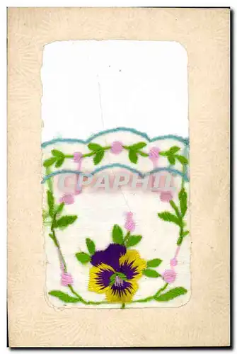 Cartes postales Fantaisie Toilee Fleurs