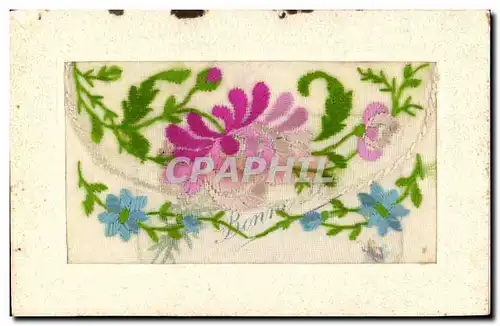 Cartes postales Fantaisie Toilee Fleurs