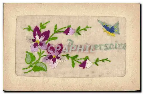 Cartes postales Fantaisie Toilee Fleurs