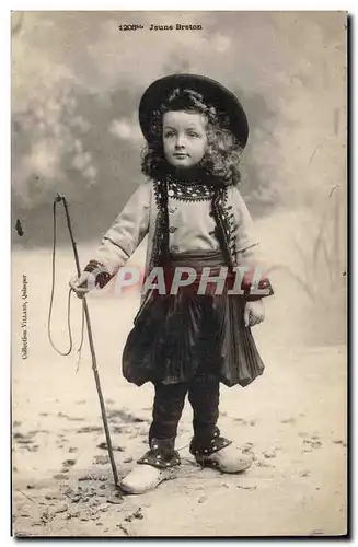 Cartes postales Folklore Jeune Breton Enfant