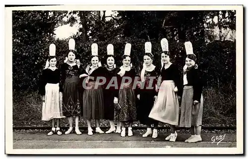 Ansichtskarte AK Folklore Bretagne Bigoudenes