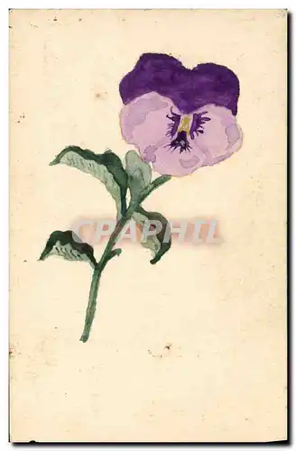 Cartes postales Fantaisie (dessin a la main) Fleurs