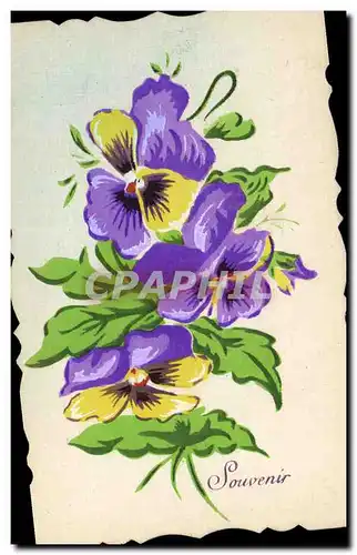 Cartes postales Fantaisie Fleurs