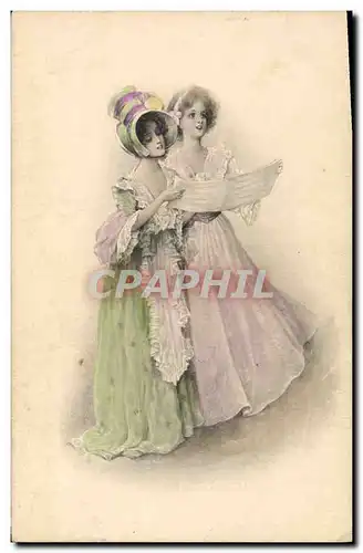 Cartes postales Fantaisie Femmes