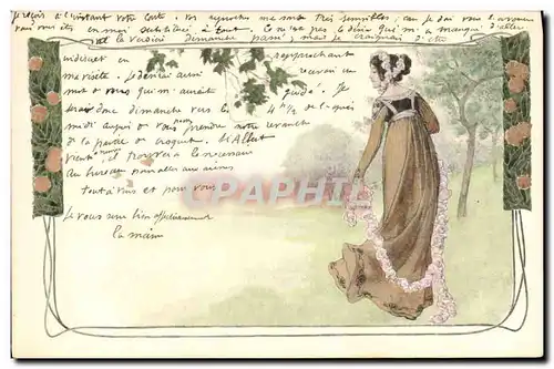 Cartes postales Fantaisie Femme