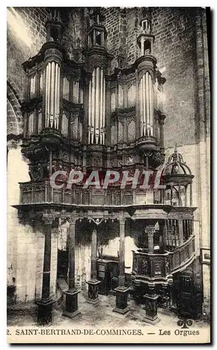 Ansichtskarte AK Orgue Saint Bertrand de Comminges Les orgues
