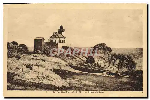 Cartes postales Phare du Paon Ile de Brehat