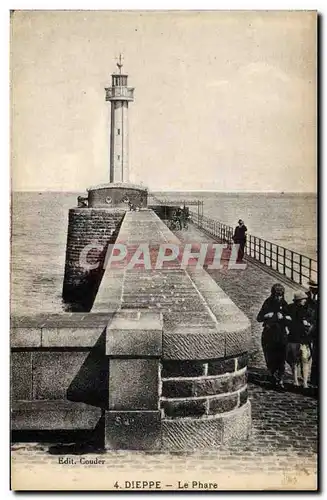 Cartes postales Phare Dieppe