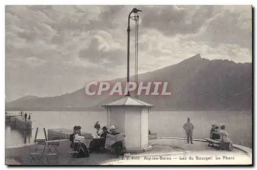 Cartes postales Aix les Bains Lac du Bourget Le Phare