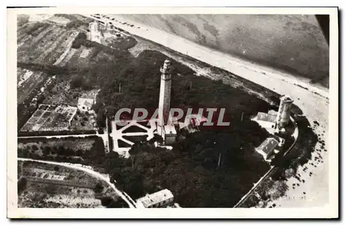 Cartes postales Phare Ile de Re Le phare des baleines pris en avion