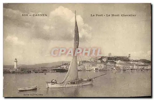 Cartes postales Phare Cannes Le Port Mont Chevalier