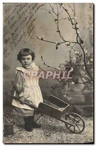 Cartes postales Brouette Enfant