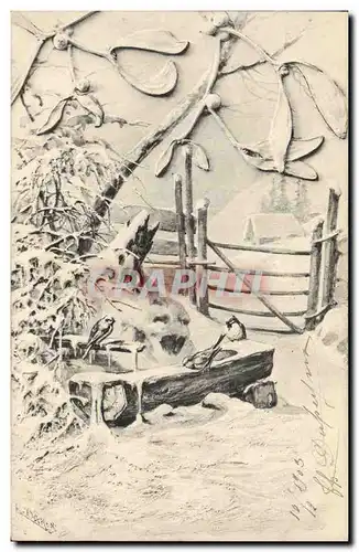 Cartes postales Fantaisie Bonne annee