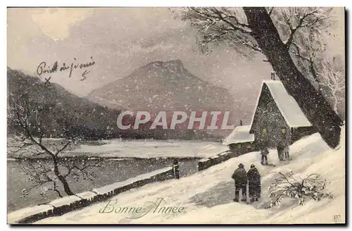 Cartes postales Fantaisie Bonne annee