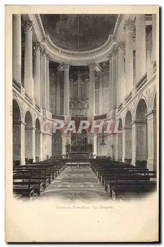 Ansichtskarte AK Orgue Palais de Versailles La chapelle