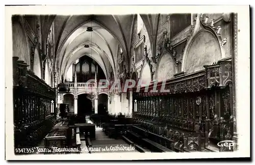 Cartes postales Orgue St Jean de Maurienne Interieur de la cathedrale