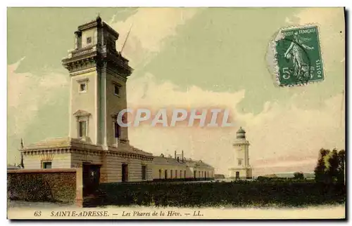 Cartes postales Phare Sainte Adresse Les phares de la Heve