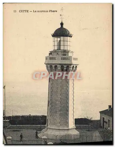 Cartes postales Cette Le nouveau Phare