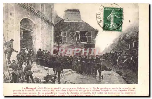 Cartes postales Militaria Guerre de de 1870 Le Bourget