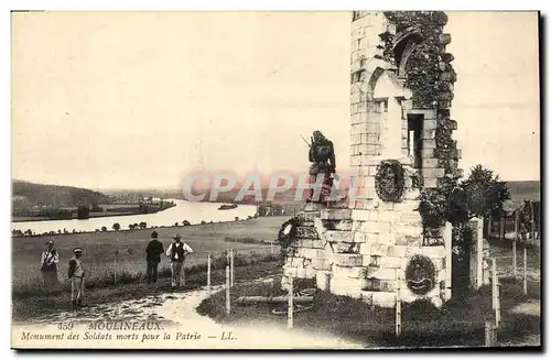 Ansichtskarte AK Militaria Guerre de de 1870 Moulineaux Monument des soldats morts pour la patrie